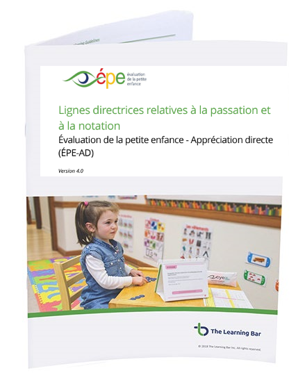 ÉPE-AD Lignes directrices relatives à la passation et à la notation - français